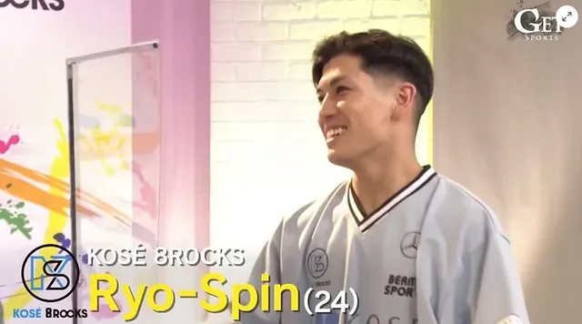 テレビ朝日「GET SPORTS」Ryo-spin出演